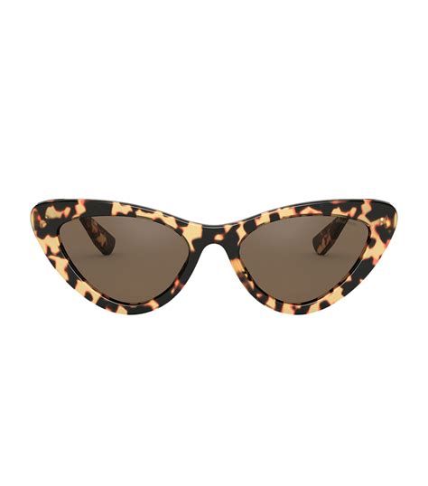 miu miu cat eye tortoise sunglasses|Women's Eyewear & Sunglasses .